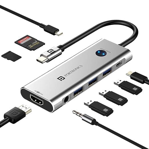 Portronics Mport One 9-in-1 USB C Hub Review: Your Ultimate Laptop Docking Solution?