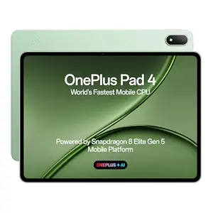 OnePlus Pad 4, Snapdragon® 8 Elite Gen 5 Platform, 33.53cm 13.2" 3.4K Screen, 144Hz Adaptive, 8 Speakers, AI Powered, PC-Level Productivity, 13,380 mAh Battery, 8GB + 256GB, WiFi,Sage Mist Review: Is This Your Next Best Pick?
