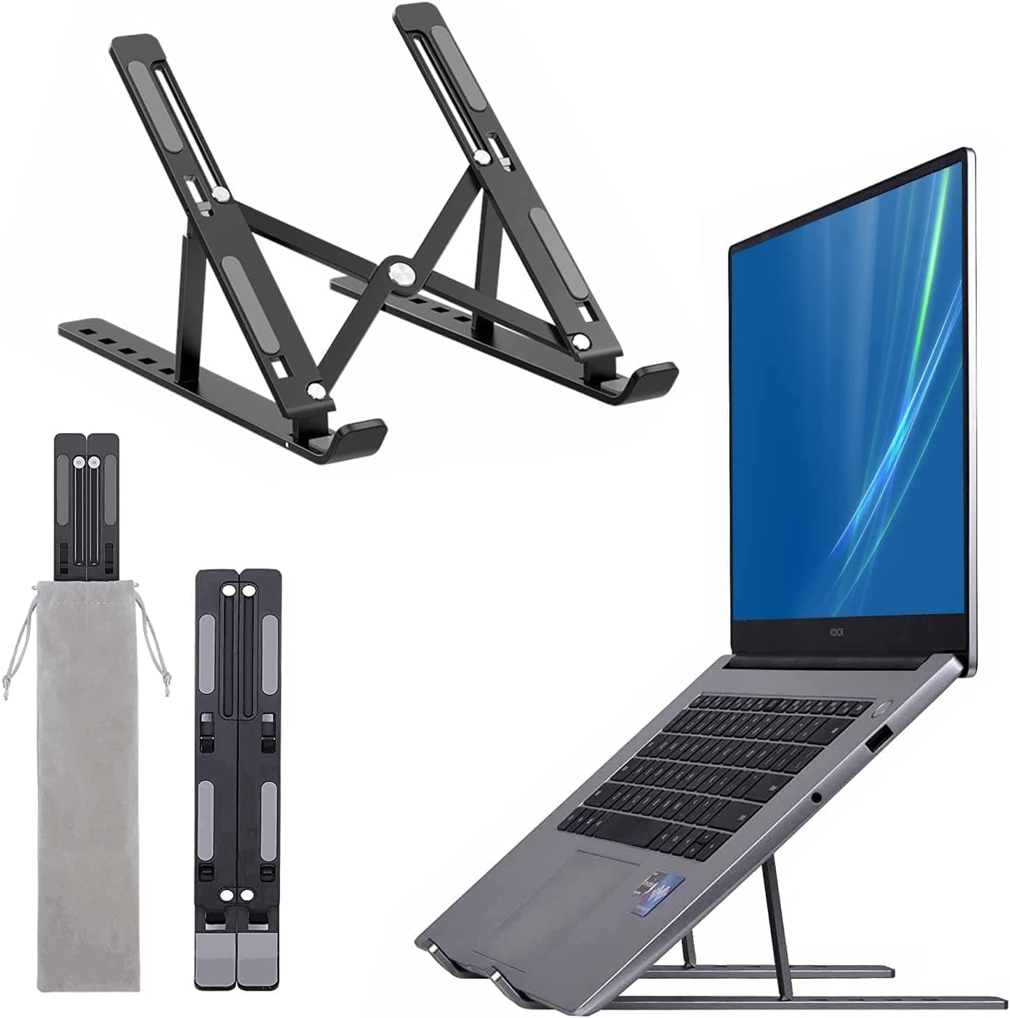 Dyazo 6-Angle Foldable Laptop Riser Review: The Ultimate Ergonomic Stand for Laptops (11.6"-15.6")