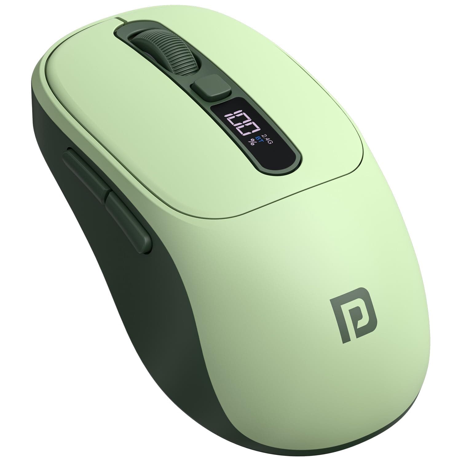 Portronics Toad 9 Wireless Bluetooth Mouse with Dual Wireless (BT + 2.4 GHz), Smart LED Display, Rechargeable Battery, Forward & Back Button, Multi-Device Pair, Upto 4800 Dpi Sensitivity(Green) Review: Is This Your Next Best Pick?