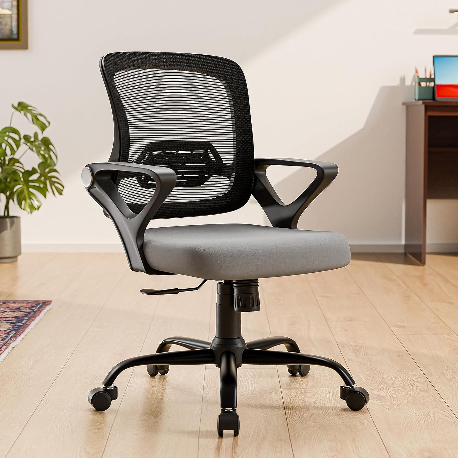 Green Soul Pebble Office Chair, Mid Back Mesh Ergonomic Home Office Desk Chair with Comfortable & Spacious Seat, Tilt Lock Mechanism & Heavy Duty Metal Base (Grey) Review: Is This Your Next Best Pick?