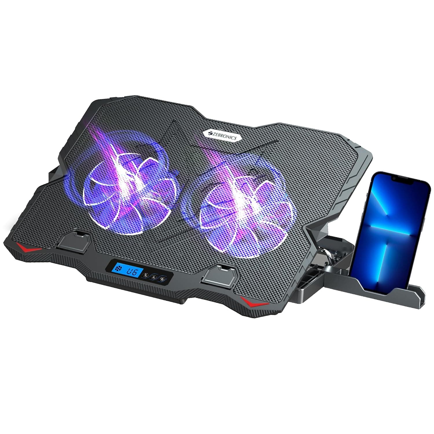 Zebronics NC5500D Laptop Cooler Review: Powerful, Silent & Ergonomic Cooling Under ₹750