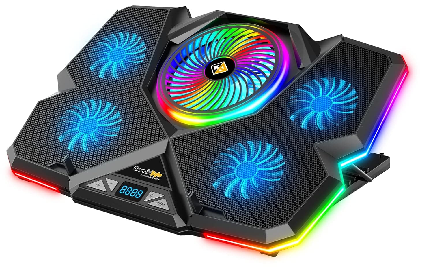 Cosmic Byte Cyclone RGB Laptop Cooling Pad Review: Keep Your Gaming Rig Chilled & Stylish!